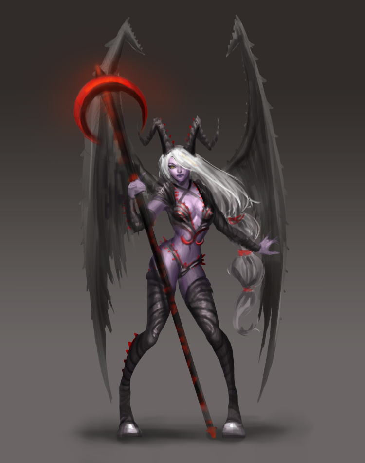 Succubus Soraka Sketch