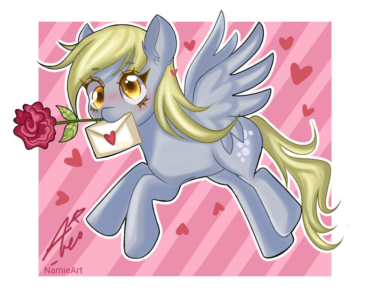 Derpy Love Derpy loves you :. by NamieArt on DeviantArt