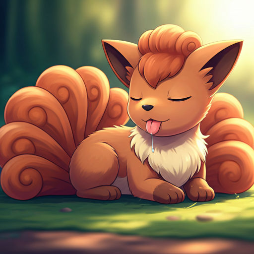 Sleepy Vulpix by vulpixmix on DeviantArt
