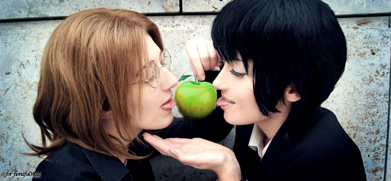 JohnxPaul Apple Kiss McLennon for fionafu0402