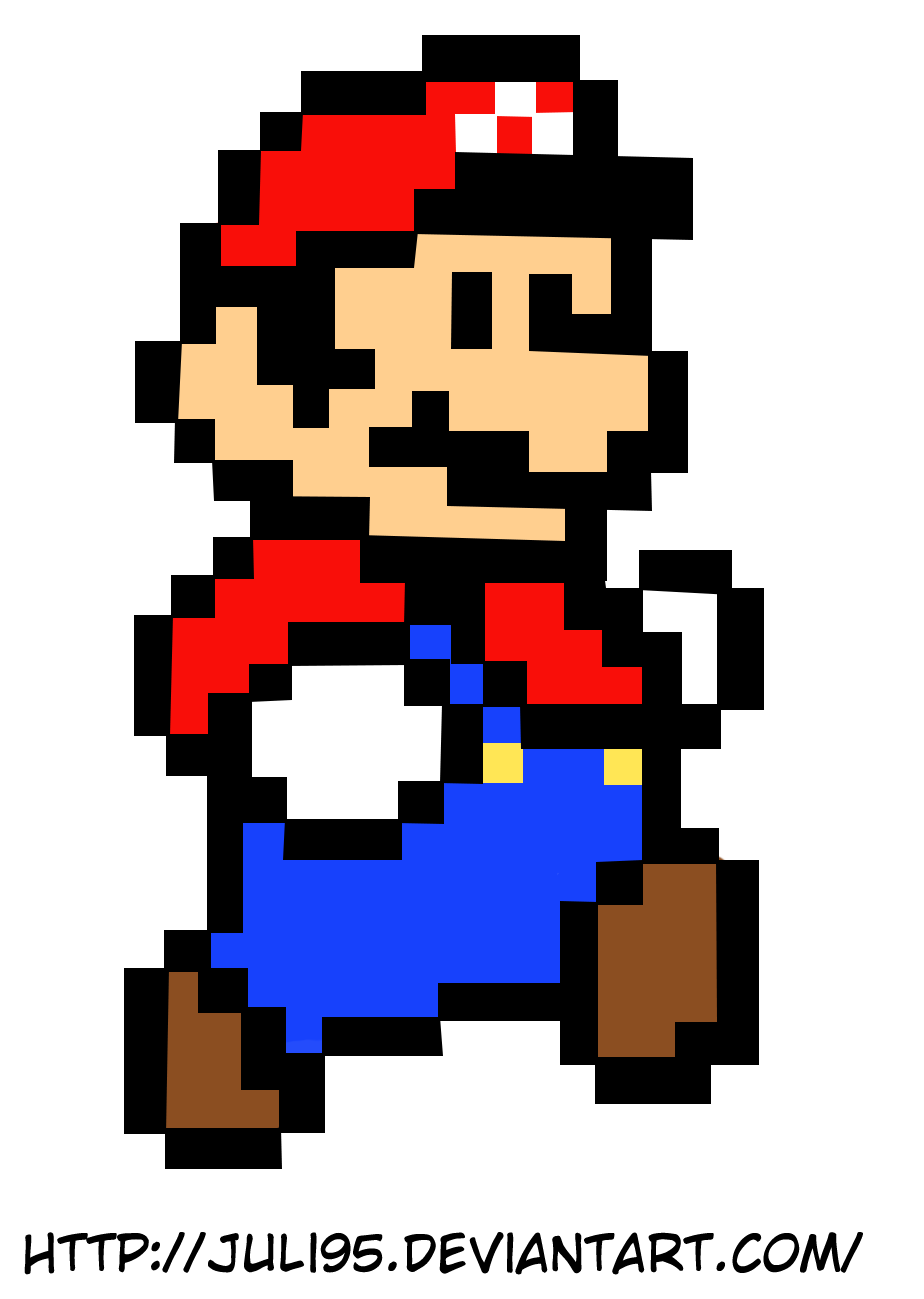 Mario Pixel By Juli95 On DeviantArt mario-pixel-by-juli95-on-deviantart