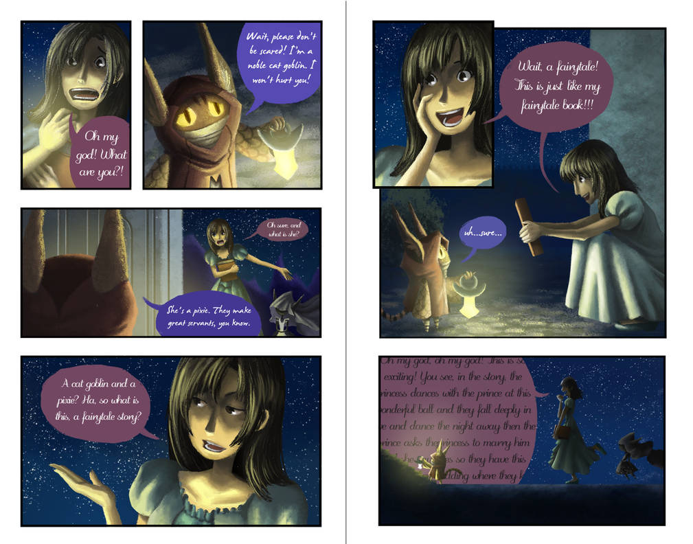 Just Like A Fairytale by ebonysnowwhite