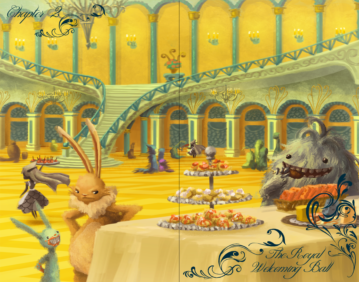 The Royal Welcoming Ball by ebonysnowwhite