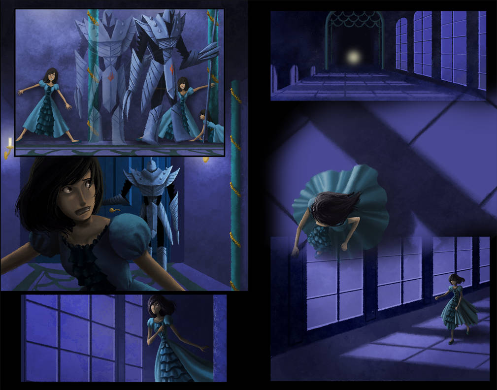 Sneaking Out by ebonysnowwhite