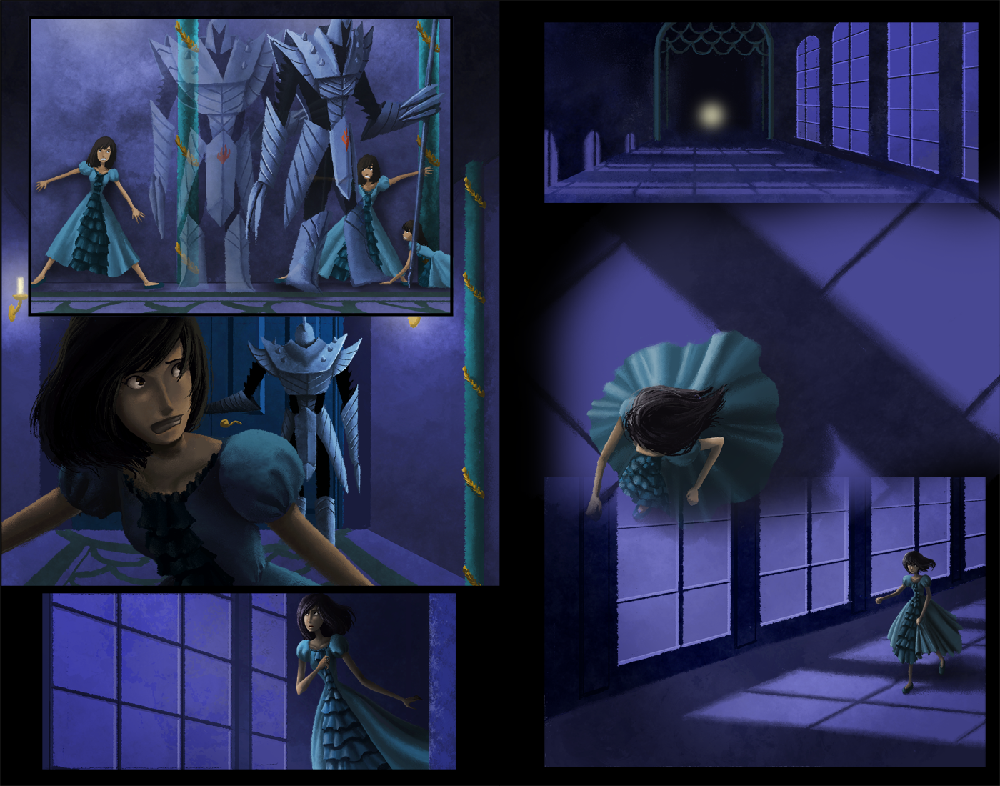 Sneaking Out by ebonysnowwhite