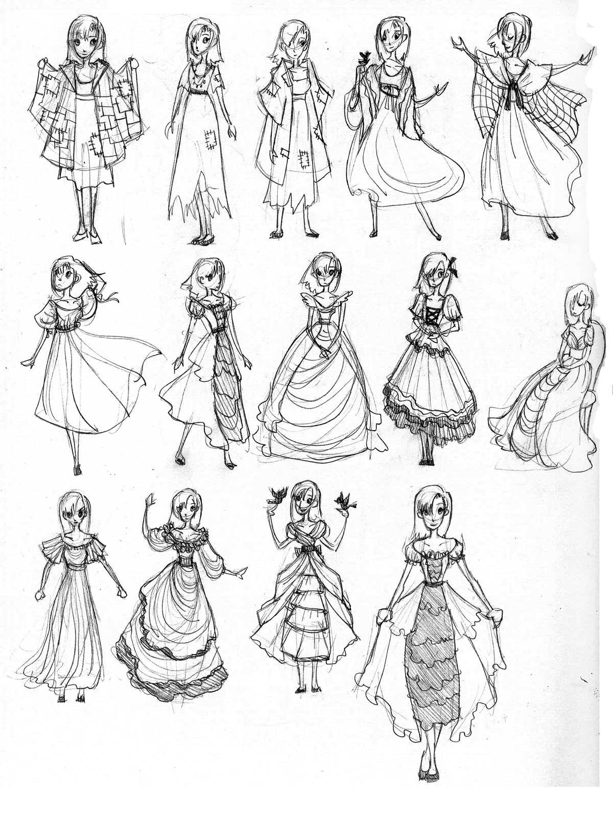 princess dress designs This Artist Gave Disney Princess Dresses a Design Update