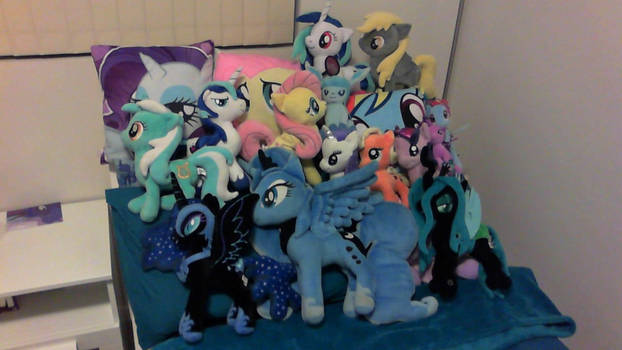 My MLP: FiM Collection Plushies and Pillows