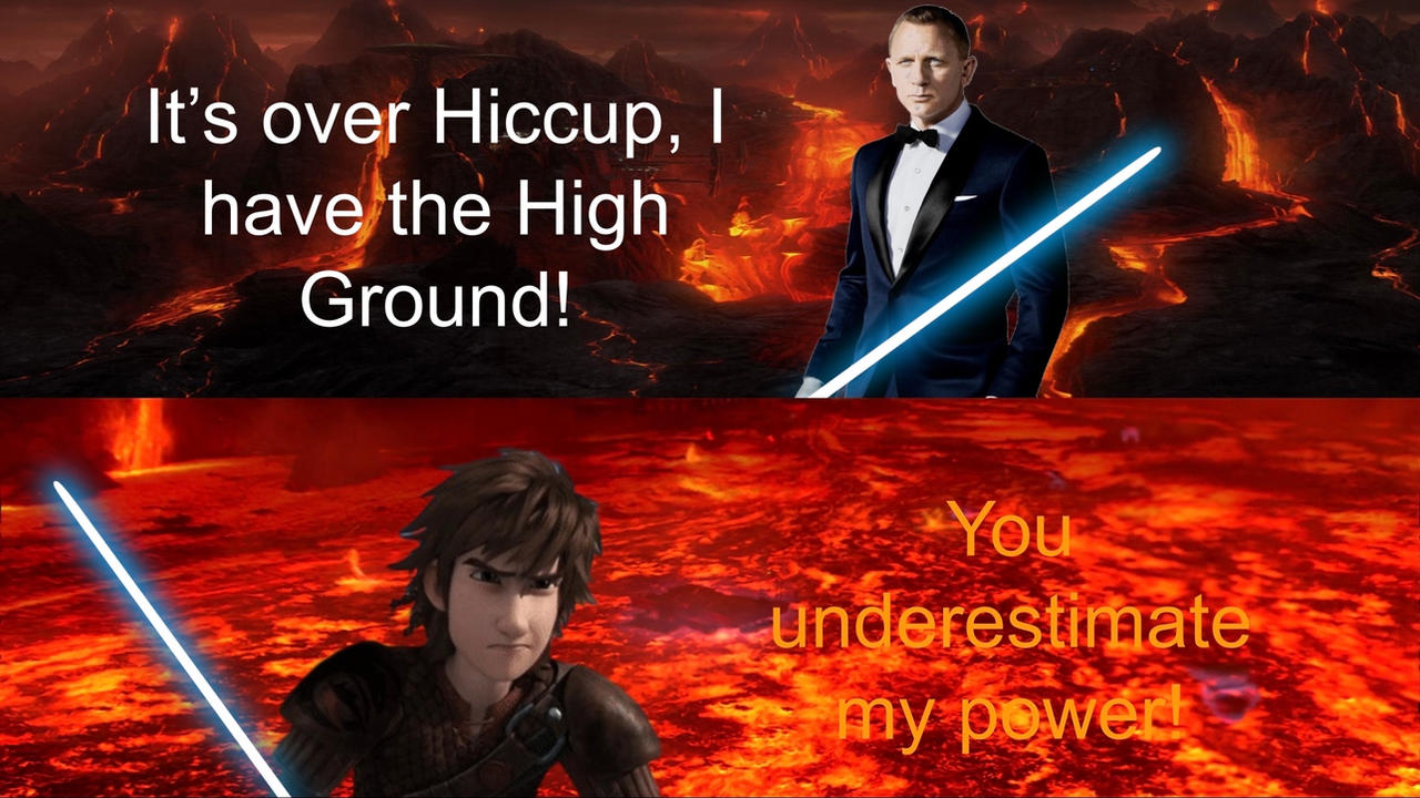 High Ground I have the high ground! by GreenGuy2187 on DeviantArt