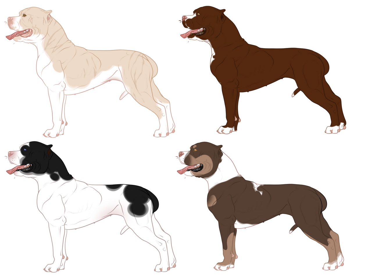 Designer Bully Bully Breed Design Sales | 4/4 Open by CalifCanines on DeviantArt