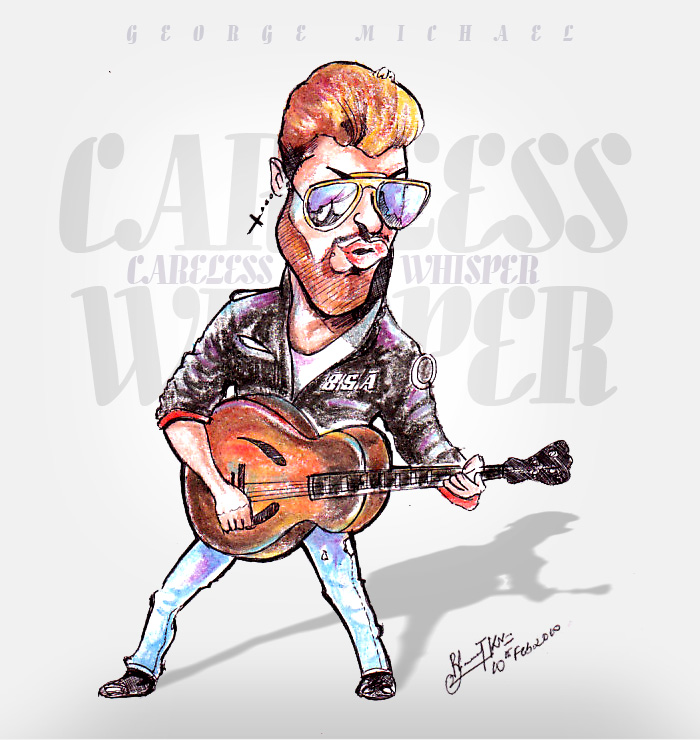 George Michael - Caricature