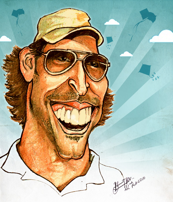 Hrithik Roshan - Caricature