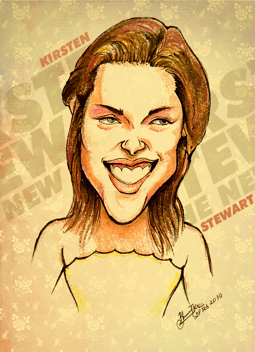 Kristen Stewart - Caricature