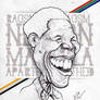 Nelson Mandela - Caricature