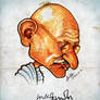 Mahatma Gandhi - Caricature