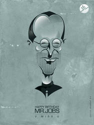 Happy BDay Steve Jobs by libran005