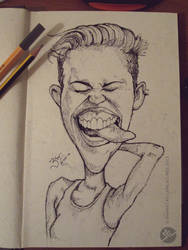 Miley Cyrus - Caricature