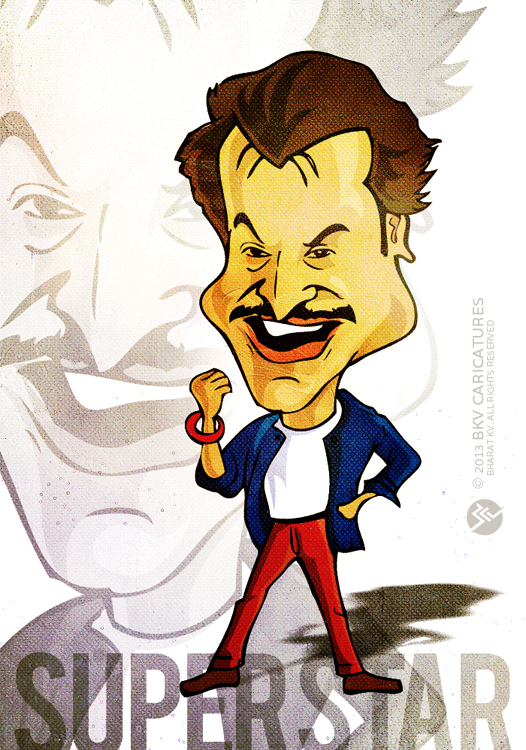 Rajnikanth - Caricature Series