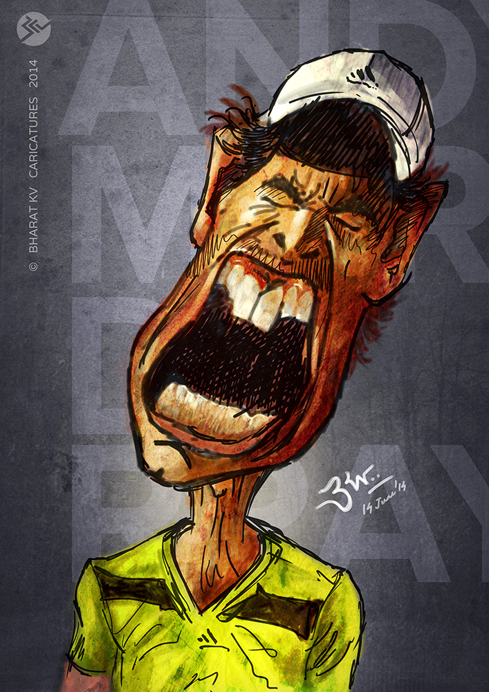 Andy Murray Caricature