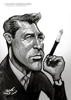 Cary Grant Caricature