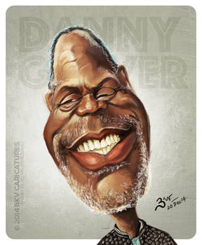 Danny Glover Caricature