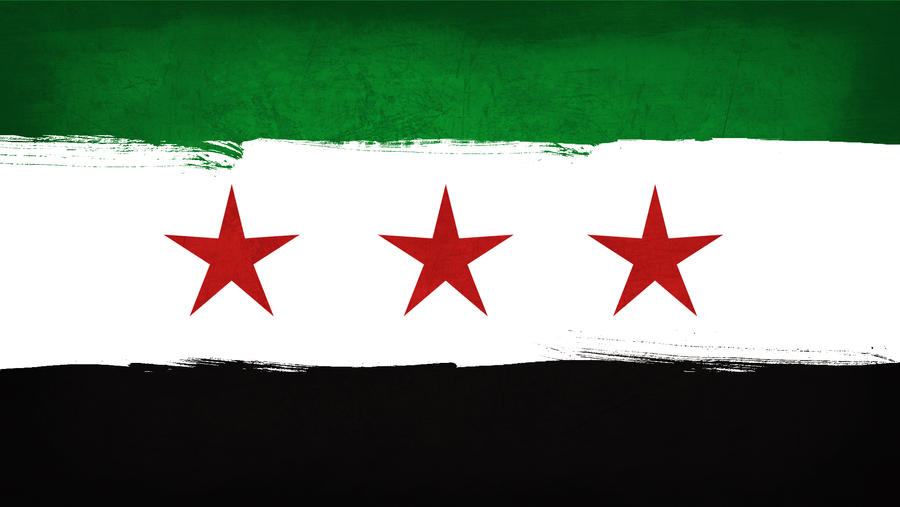 Old Syrian Flag by ZackMawal