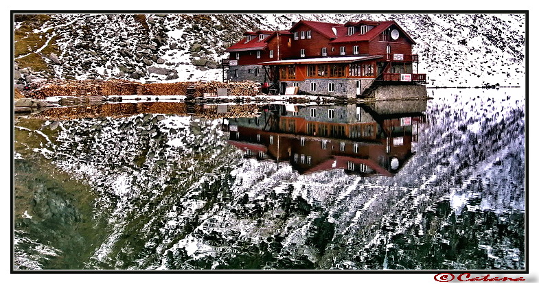 Balea Lac - Fagaras mirror