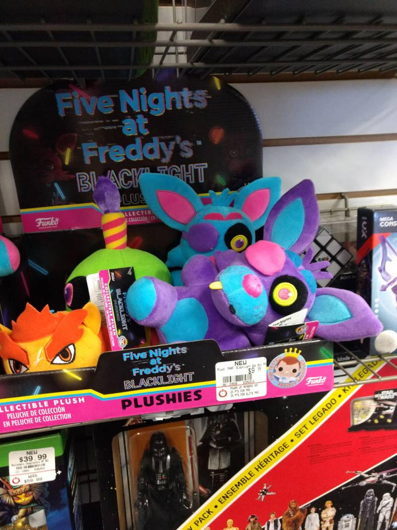 Funko Plushies Five Nights at Freddy's Blacklight Series
