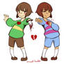 Frisk and Chara