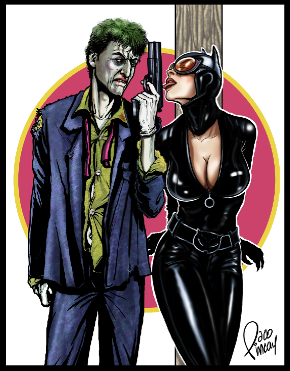 JOKER AND CATWOMAN AFTER FIGHT