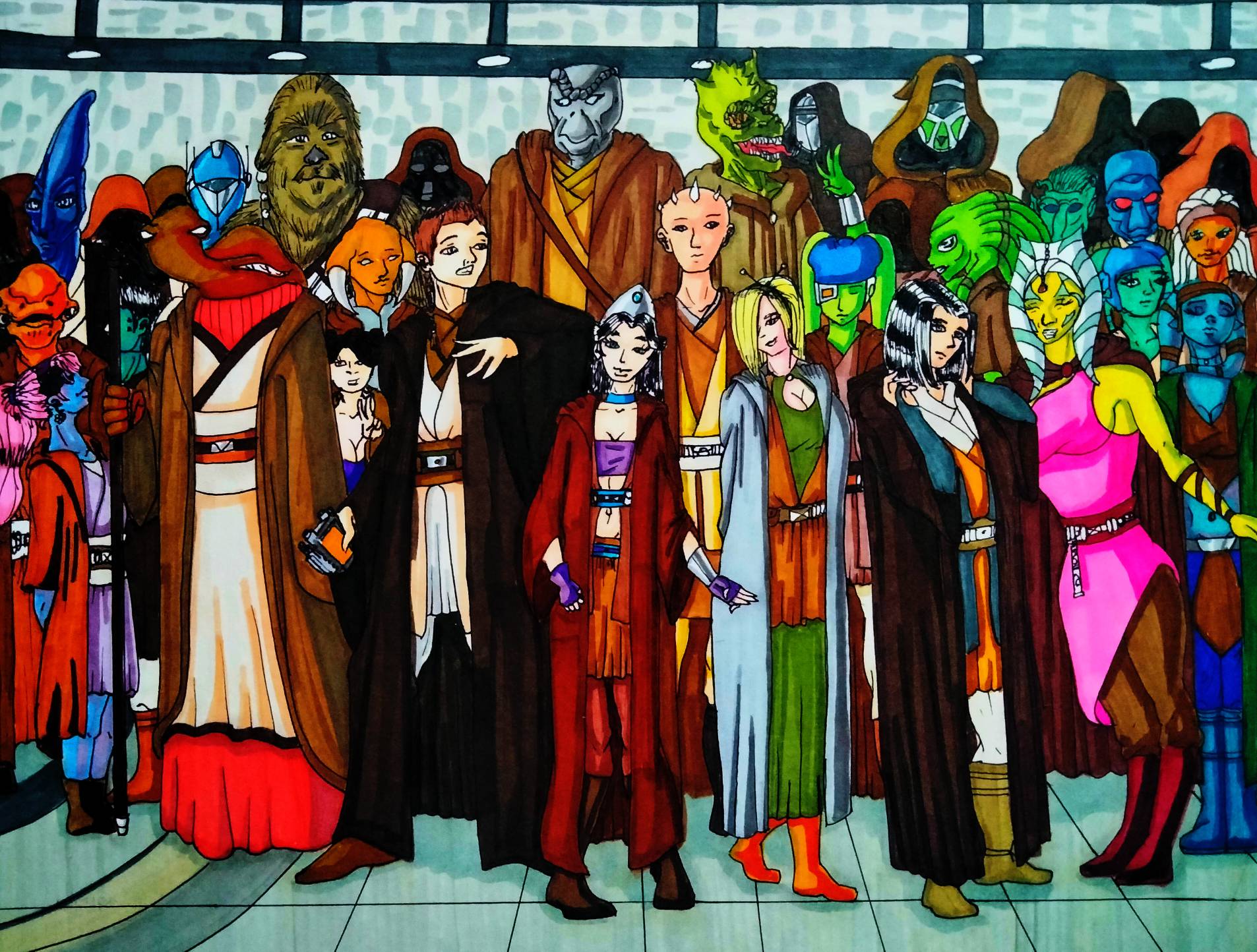 Padawan Characters 33 Padawan survivors. by Dagomarosart on DeviantArt