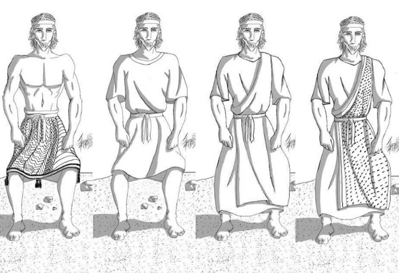Semitic Semitic clothing of men during the Late Bronze age by Dagomarosart on ...