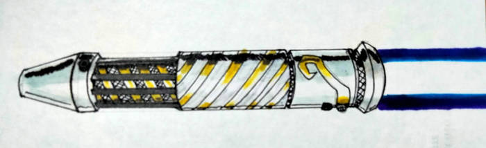 Original lightsaber hilt design by Dagomarosart