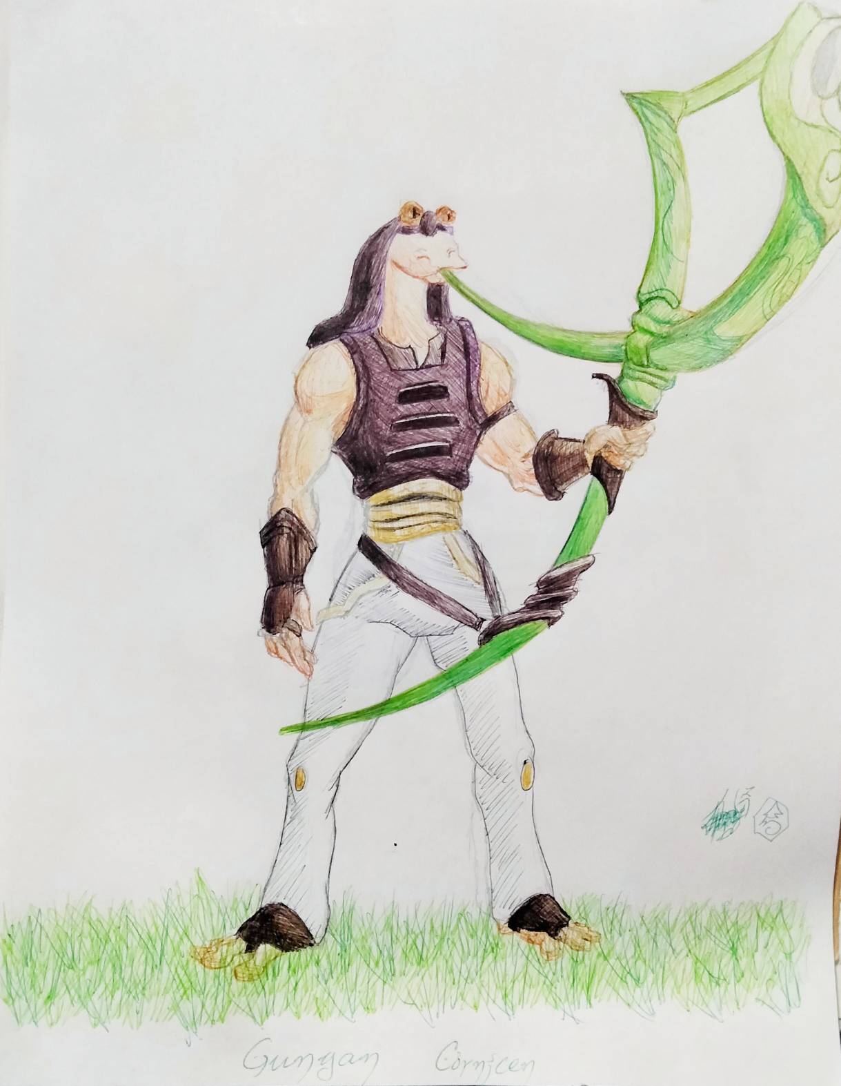 Gungan Cornicen by Dagomarosart on DeviantArt