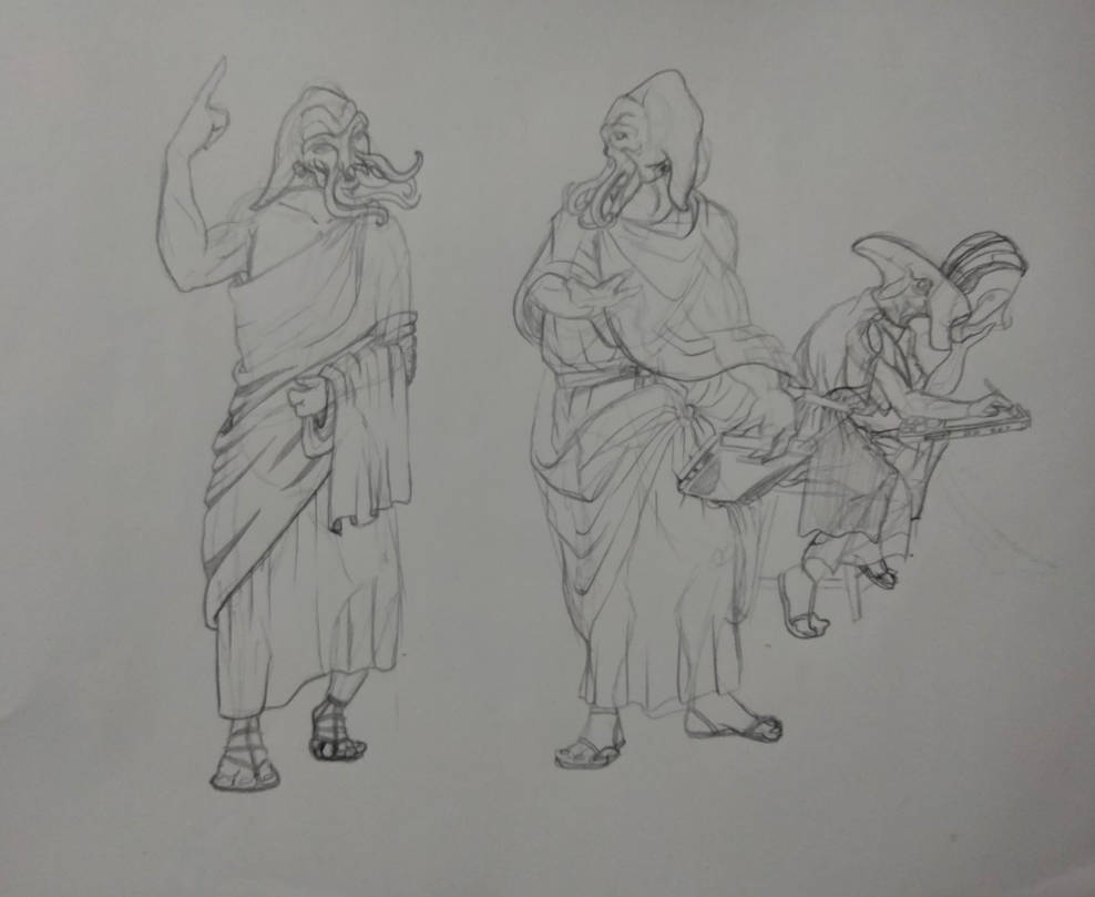 Greek and Roman philosophers as star wars aliens by Dagomarosart on ...