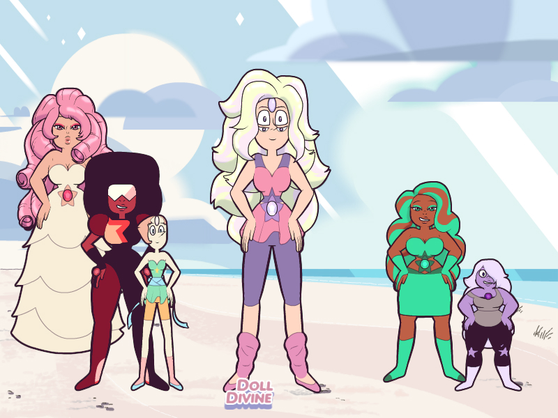 Parel had to jump in and make Rainbow Quartz