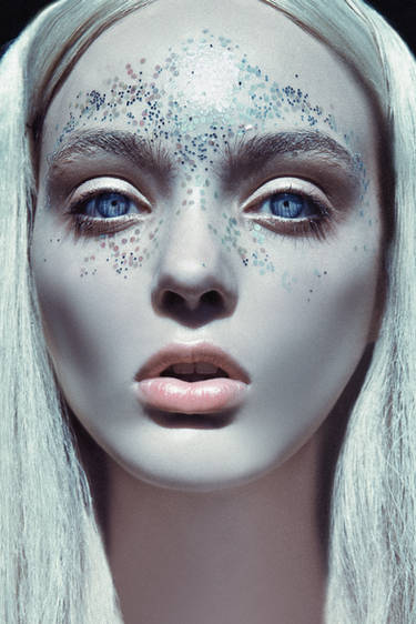 Melting Point by annajordanart on deviantART  White face paint, Fantasy  makeup, Creative makeup