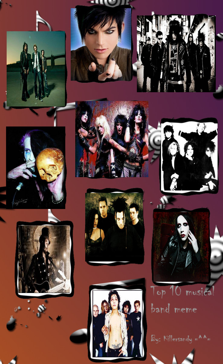 Top 10 Bands Meme By Xcupcakexheartagramx On Deviantart Top 10 Bands Meme By Xcupcakexheartagramx On Deviantart