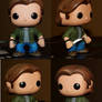 Funko Sam repaint collage