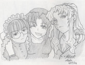 Lady Trio from Black Lagoon