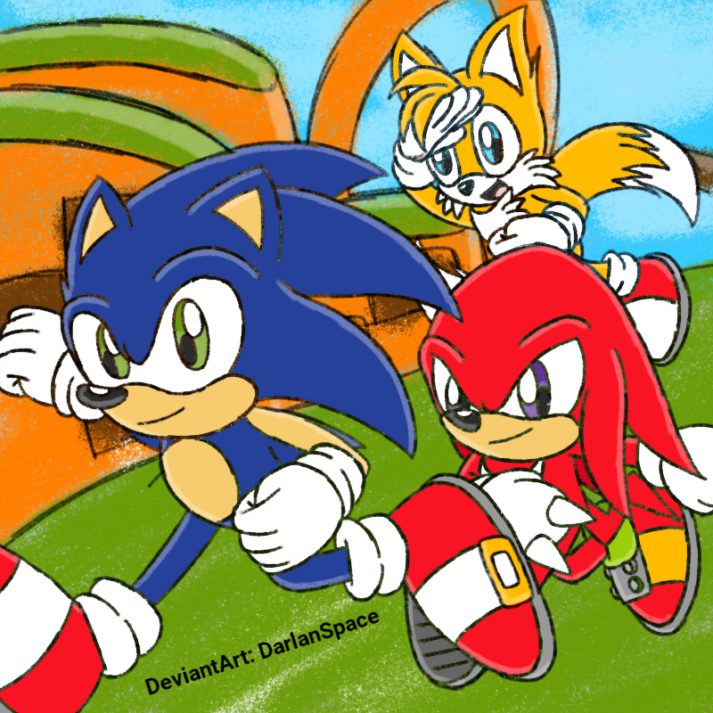 Sonic Classic Heroes by Daniuxshit on DeviantArt