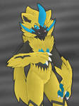 Zeraora by DarlanSpace