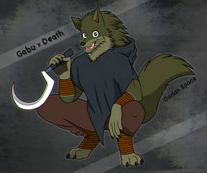 Gabu as Death from Puss In Boots