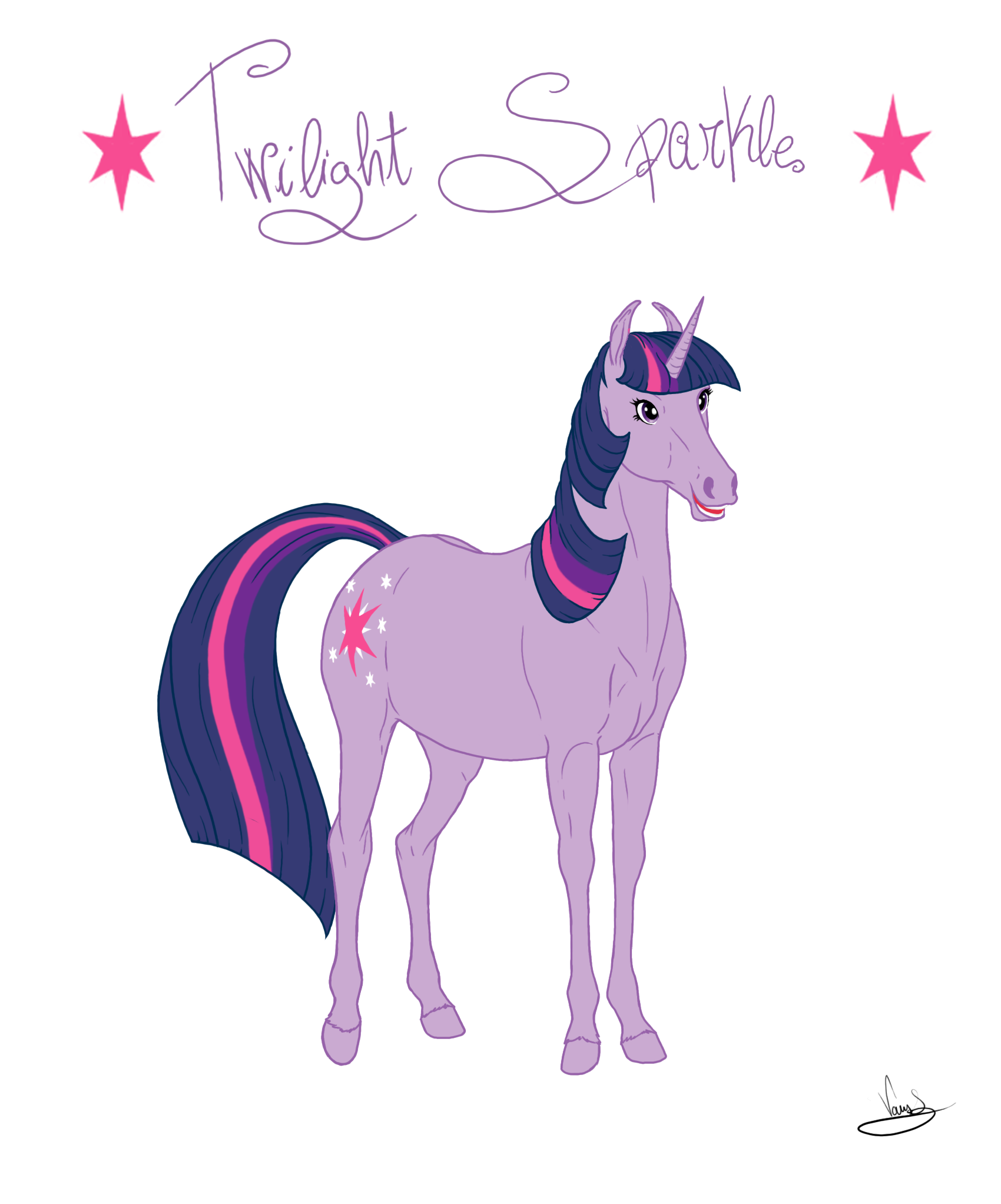 Realistic Twilight Sparkle