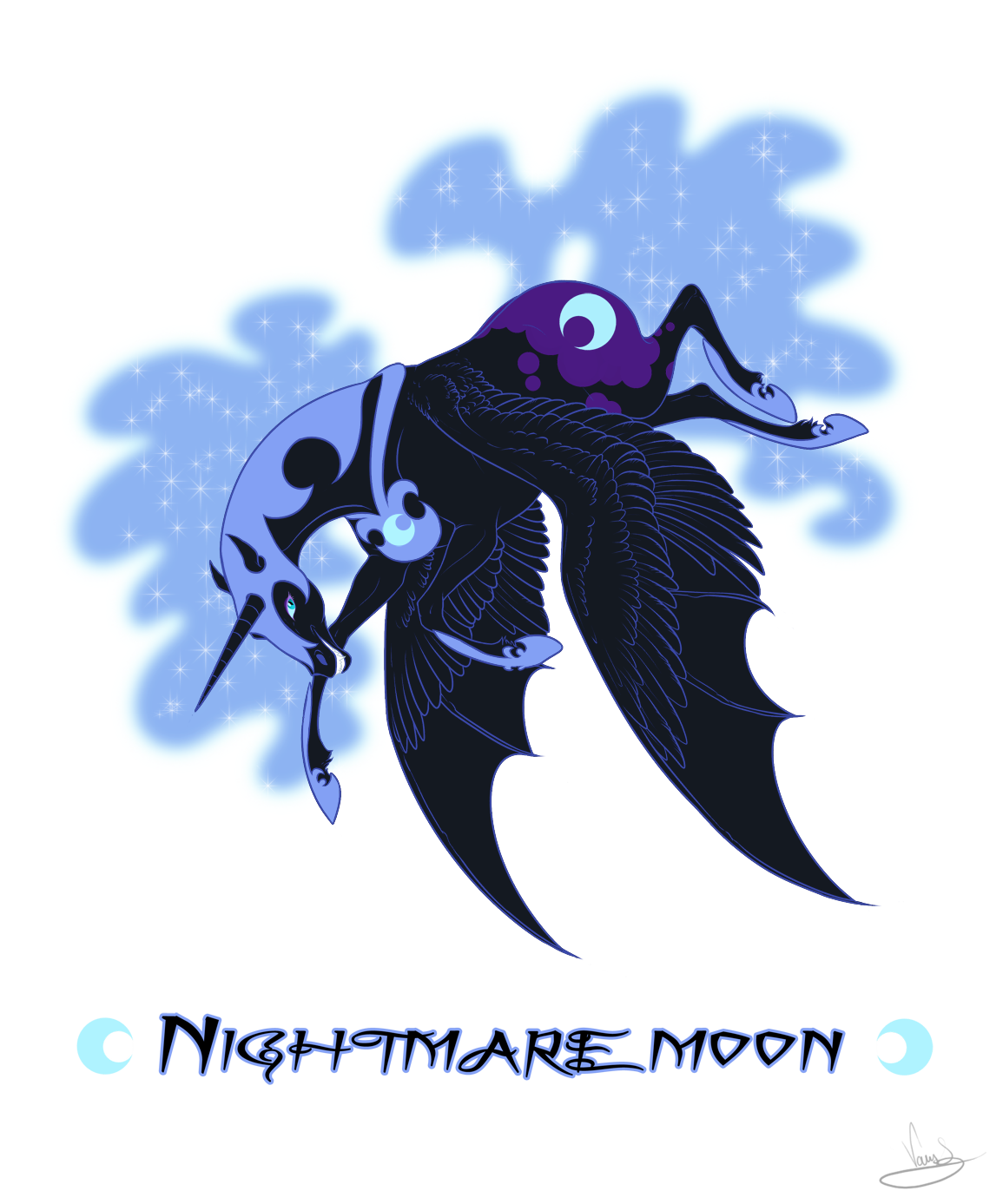 Realistic Nightmare MOON