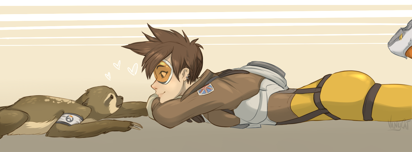 Tracer and Baby Biscuit of Love