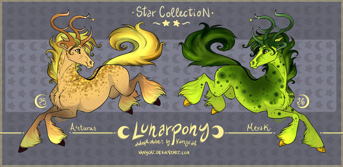 Star Lunarpony Adoptables 25-26 [Open]