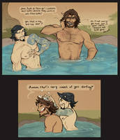 Bath time - Shifter AU