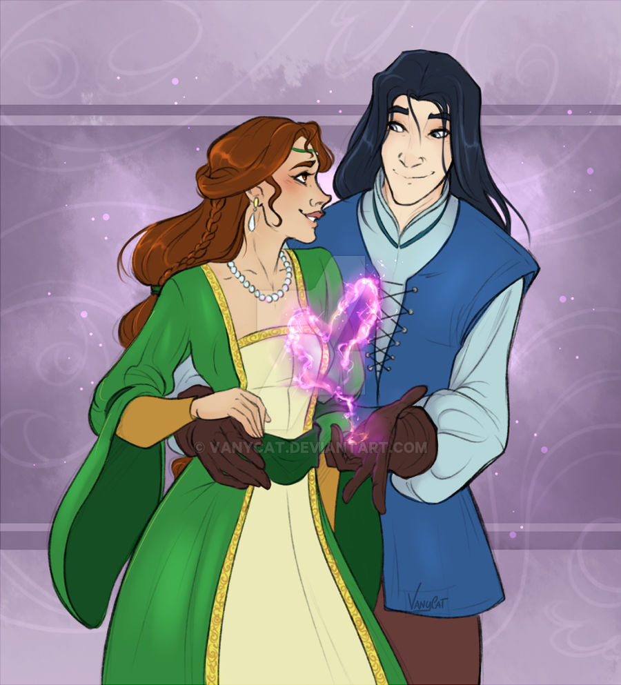 Tessa and Bran - Commission