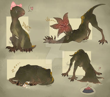 Dart as a pet - Stanger Things