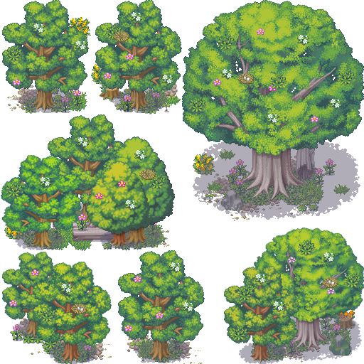 RPG Maker XP Tree Tileset 2 by n0tPuffer on DeviantArt
